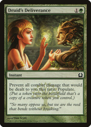 Druid's Deliverance<br /><span class="collector-number">Collector No. 123</span>