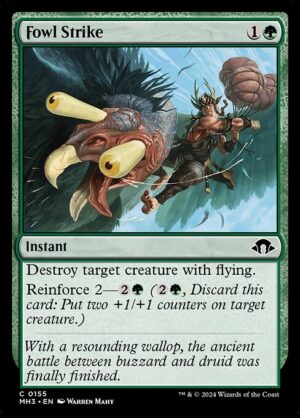 Fowl Strike<br /><span class="collector-number">Collector No. 155</span>