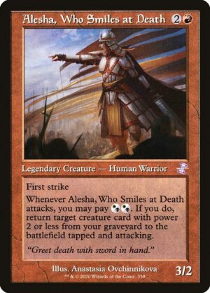Alesha, Who Smiles at Death<br /><span class="collector-number">Collector No. 338</span>
