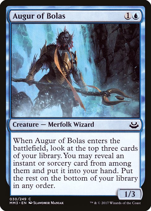Augur of Bolas<br /><span class="collector-number">Collector No. 30</span>