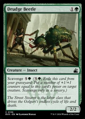 Drudge Beetle<br /><span class="collector-number">Collector No. 136</span>