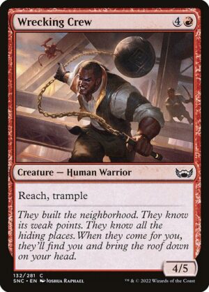 Wrecking Crew<br /><span class="collector-number">Collector No. 132</span>
