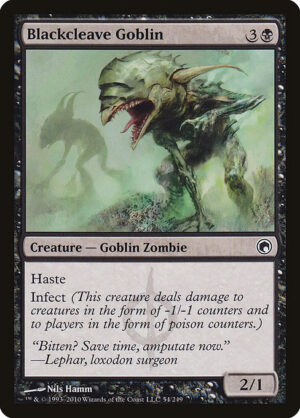 Blackcleave Goblin<br /><span class="collector-number">Collector No. 54</span>