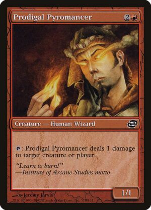 Prodigal Pyromancer<br /><span class="collector-number">Collector No. 118</span>