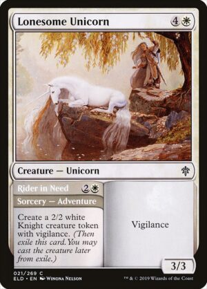 Lonesome Unicorn - Foil<br /><span class="collector-number">Collector No. 21</span>