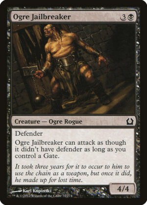 Ogre Jailbreaker<br /><span class="collector-number">Collector No. 72</span>