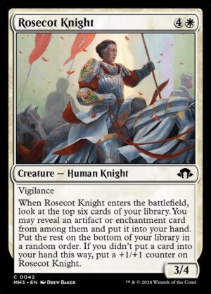 Rosecot Knight<br /><span class="collector-number">Collector No. 42</span>