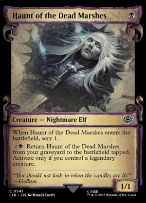 Haunt of the Dead Marshes (Showcase Scrolls) - Foil<br /><span class="collector-number">Collector No. 541</span>