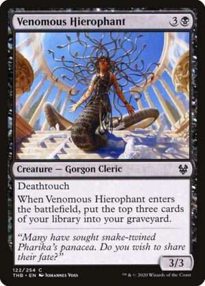 Venomous Hierophant<br /><span class="collector-number">Collector No. 122</span>