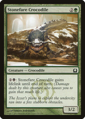 Stonefare Crocodile<br /><span class="collector-number">Collector No. 136</span>