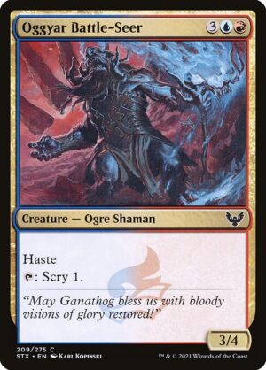 Oggyar Battle-Seer<br /><span class="collector-number">Collector No. 209</span>