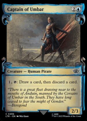 Captain of Umbar (Showcase Scrolls)<br /><span class="collector-number">Collector No. 496</span>