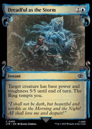 Dreadful as the Storm (Showcase Scrolls)<br /><span class="collector-number">Collector No. 499</span>