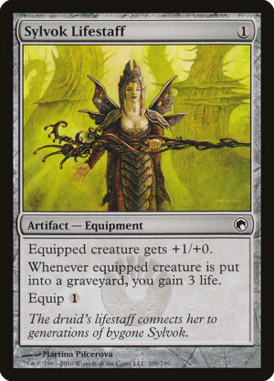 Sylvok Lifestaff<br /><span class="collector-number">Collector No. 209</span>