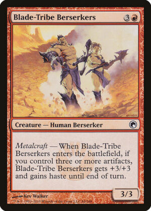 Blade-Tribe Berserkers<br /><span class="collector-number">Collector No. 84</span>