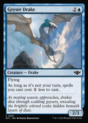 Geyser Drake<br /><span class="collector-number">Collector No. 51</span>