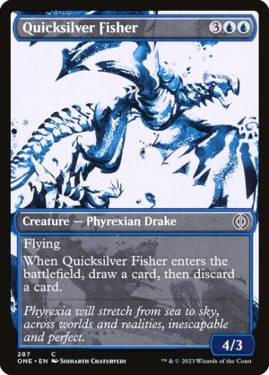 Quicksilver Fisher (Showcase)<br /><span class="collector-number">Collector No. 287</span>