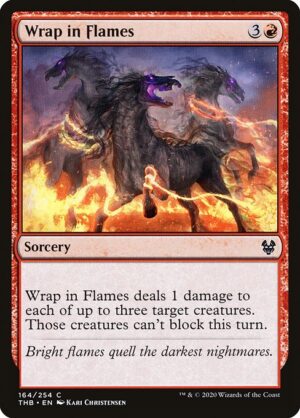 Wrap in Flames<br /><span class="collector-number">Collector No. 164</span>