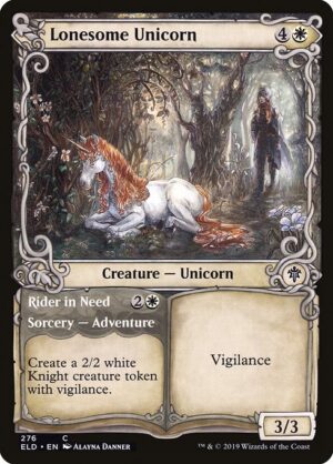 Lonesome Unicorn (Showcase)<br /><span class="collector-number">Collector No. 276</span>