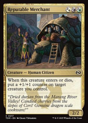 Reputable Merchant<br /><span class="collector-number">Collector No. 217</span>