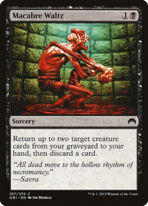 Macabre Waltz - Foil<br /><span class="collector-number">Collector No. 107</span>