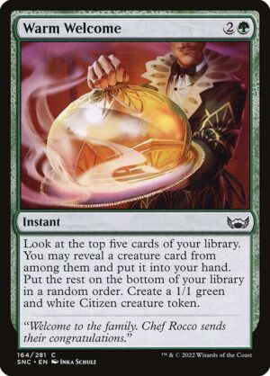 Warm Welcome<br /><span class="collector-number">Collector No. 164</span>