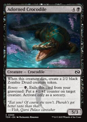 Adorned Crocodile<br /><span class="collector-number">Collector No. 69</span>