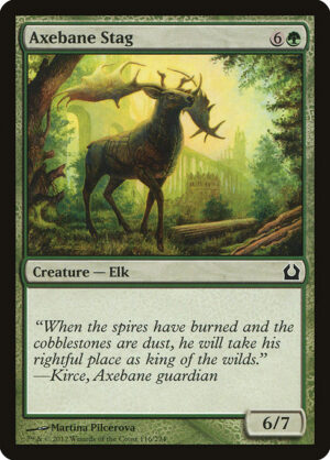 Axebane Stag<br /><span class="collector-number">Collector No. 116</span>