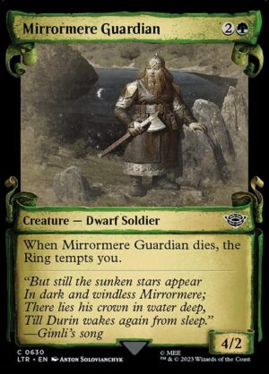 Mirrormere Guardian (Showcase Scrolls) - Foil<br /><span class="collector-number">Collector No. 630</span>