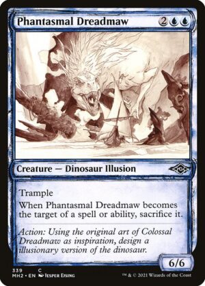 Phantasmal Dreadmaw (Showcase)<br /><span class="collector-number">Collector No. 339</span>