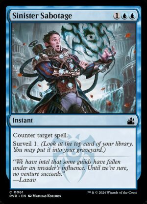 Sinister Sabotage<br /><span class="collector-number">Collector No. 61</span>