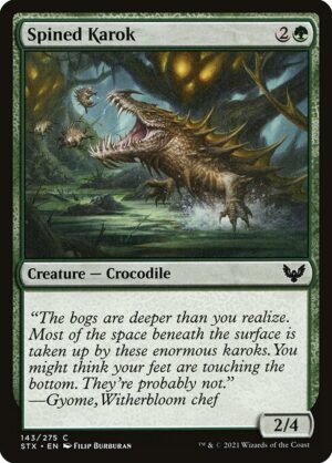 Spined Karok<br /><span class="collector-number">Collector No. 143</span>