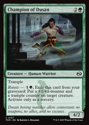 Champion of Dusan<br /><span class="collector-number">Collector No. 137</span>