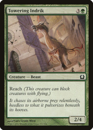 Towering Indrik<br /><span class="collector-number">Collector No. 137</span>