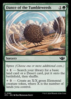 Dance of the Tumbleweeds<br /><span class="collector-number">Collector No. 160</span>