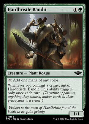 Hardbristle Bandit - Foil<br /><span class="collector-number">Collector No. 168</span>