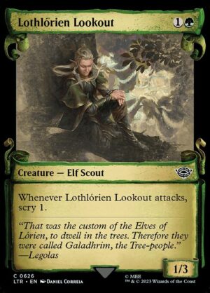 Lothlorien Lookout (Showcase Scrolls)<br /><span class="collector-number">Collector No. 626</span>