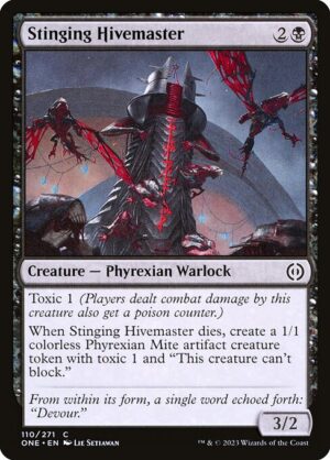 Stinging Hivemaster<br /><span class="collector-number">Collector No. 110</span>