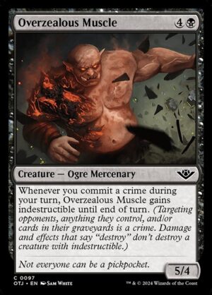 Overzealous Muscle<br /><span class="collector-number">Collector No. 97</span>