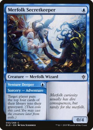 Merfolk Secretkeeper - Foil<br /><span class="collector-number">Collector No. 53</span>