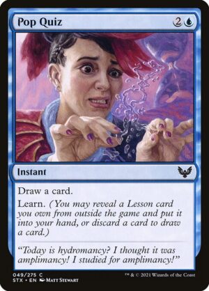 Pop Quiz<br /><span class="collector-number">Collector No. 49</span>