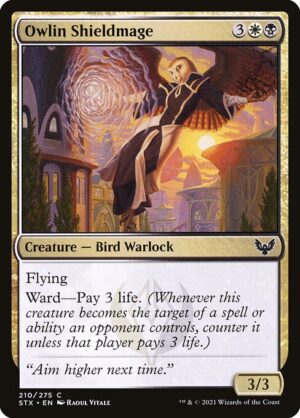 Owlin Shieldmage<br /><span class="collector-number">Collector No. 210</span>