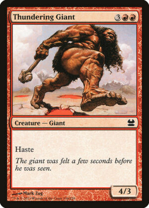 Thundering Giant<br /><span class="collector-number">Collector No. 136</span>