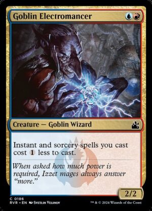 Goblin Electromancer<br /><span class="collector-number">Collector No. 186</span>