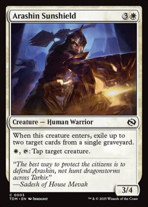 Arashin Sunshield<br /><span class="collector-number">Collector No. 3</span>