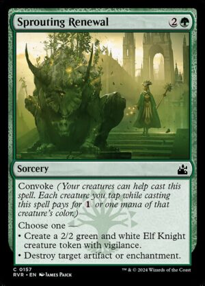 Sprouting Renewal<br /><span class="collector-number">Collector No. 157</span>