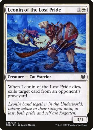 Leonin of the Lost Pride<br /><span class="collector-number">Collector No. 28</span>