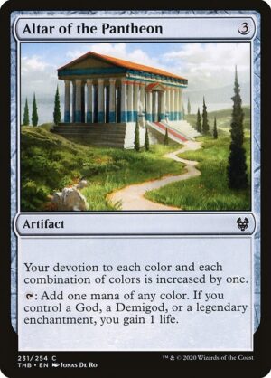 Altar of the Pantheon<br /><span class="collector-number">Collector No. 231</span>