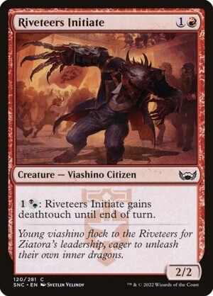 Riveteers Initiate<br /><span class="collector-number">Collector No. 120</span>