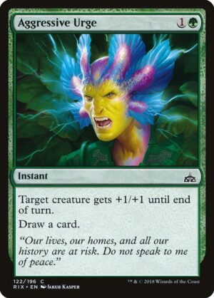 Aggressive Urge<br /><span class="collector-number">Collector No. 122</span>